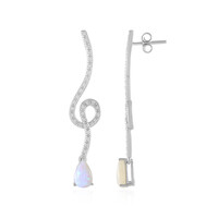 Pendientes en plata con Ópalo de Australia