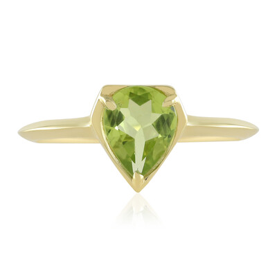 Anillo en plata con Peridoto