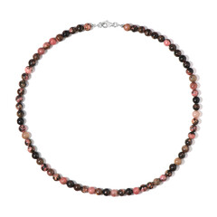 Collar en plata con Rodonita