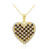 Collar en plata con Granate