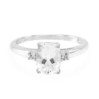 Anillo en plata con Goshenita