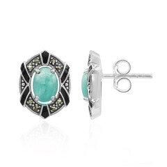 Pendientes en plata con Amazonita