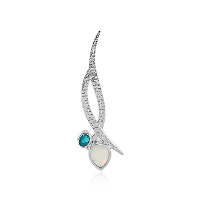 Colgante en plata con Ópalo de Welo (MONOSONO COLLECTION)