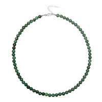 Collar en plata con Prase