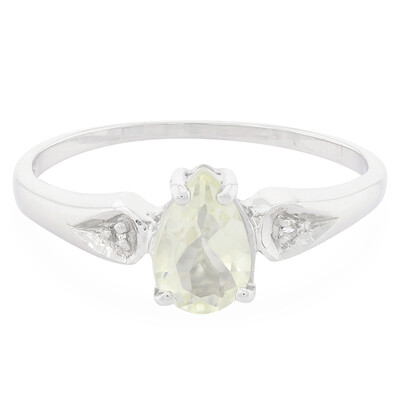 Anillo en plata con Ortoclasa