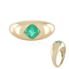 Anillo en oro con Esmeralda de Rusia (de Melo)