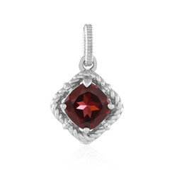 Colgante en plata con Granate de Mozambique