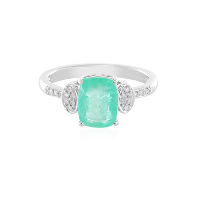 Anillo en oro con Esmeralda de Rusia (AMAYANI)
