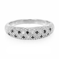Anillo en plata con Zafiro blanco