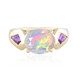 Anillo en oro con Ópalo Welo AAA (de Melo)