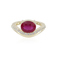 Anillo en oro con Rubí de Madagascar (de Melo)
