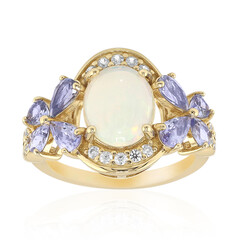 Anillo en plata con Ópalo de Welo