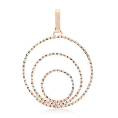 Colgante en plata con Diamante fantasía