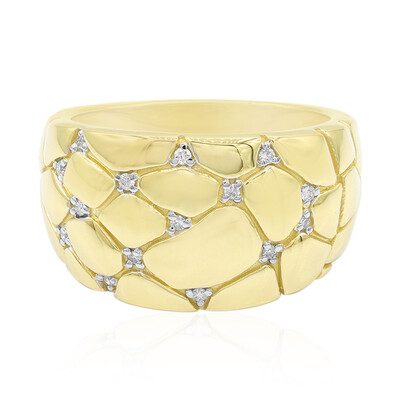 Anillo en plata con Diamante I1 (G) (Annette)