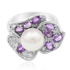 Anillo en plata con Perla Freshwater (TPC)