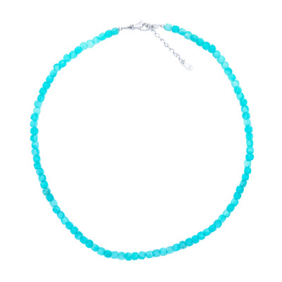 Collar en plata con Amazonita
