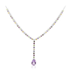 Collar en plata con Amatista
