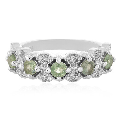 Anillo en plata con Alejandrita