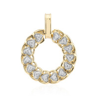 Colgante en oro con Diamante SI1 (G)