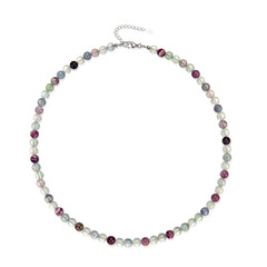 Collar en plata con Fluorita