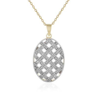 Collar en plata con Diamante I3 (I)