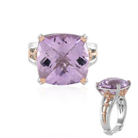 Anillo en plata con Amatista Rosa de Francia (Dallas Prince Designs)