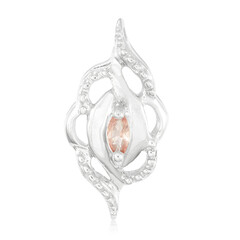 Colgante en plata con Zafiro Padparadscha