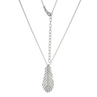 Collar en plata con Zircón (Adela Silber)