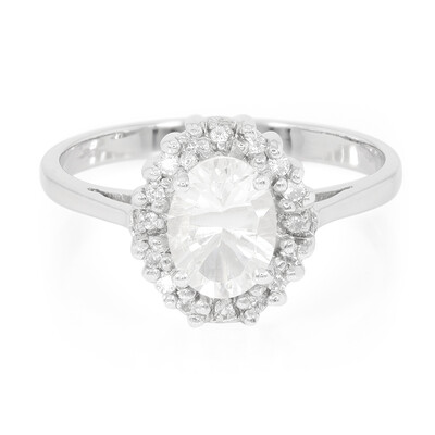Anillo en plata con Petalita