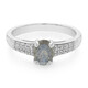 Anillo en plata con Labradorita