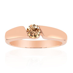 Anillo en oro con Diamante rosa de Francia de Argyle VS1