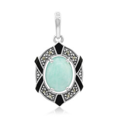 Colgante en plata con Amazonita
