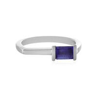 Anillo en plata con Tanzanita