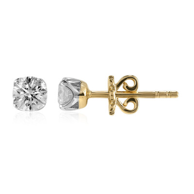 Pendientes en oro con Diamante SI1 (G) (Annette)