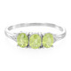Anillo en plata con Zafiro de Mozambique