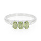 Anillo en plata con Zafiro de Mozambique