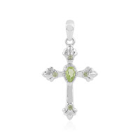 Colgante en plata con Peridoto