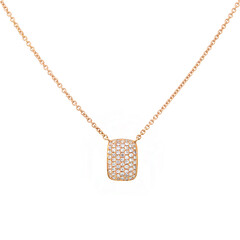 Collar en oro con Diamante SI  (de Melo)