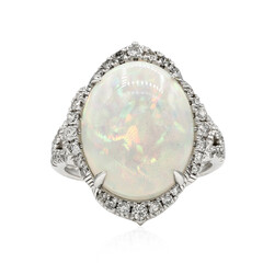 Anillo en oro con Ópalo Welo AAA (CIRARI)