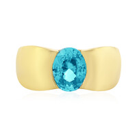 Anillo en plata con Zircón de Ratanak Kirí