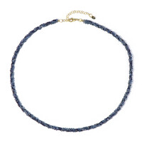 Collar en plata con Zafiro azul