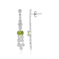 Pendientes en plata con Esfena