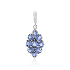 Colgante en plata con Zafiro de Ceilán