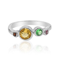 Anillo en plata con Citrino