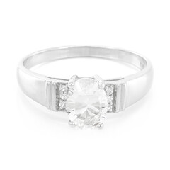 Anillo en plata con Petalita