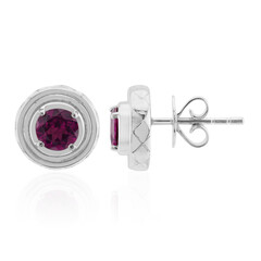 Pendientes en plata con Roshoite (Pallanova)