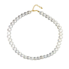 Collar en plata con Cuarzo Angel Aura