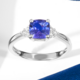 Anillo en oro con Tanzanita AAA