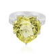 Anillo en plata con Cuarzo del Ouro Verde (Tenner Diniz)