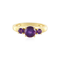 Anillo en plata con Amatista